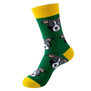 Sock Wollah – Pitbull op groen