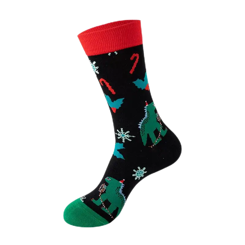 Sock Wollah – Kerst Dinosaurus Sock Wollah – Kerst Dinosaurus