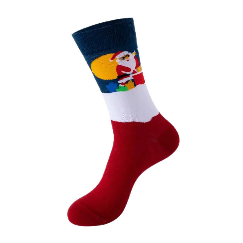 Sock Wollah – Kerstman met Cadeauzak Sock Wollah – Kerstman met Cadeauzak