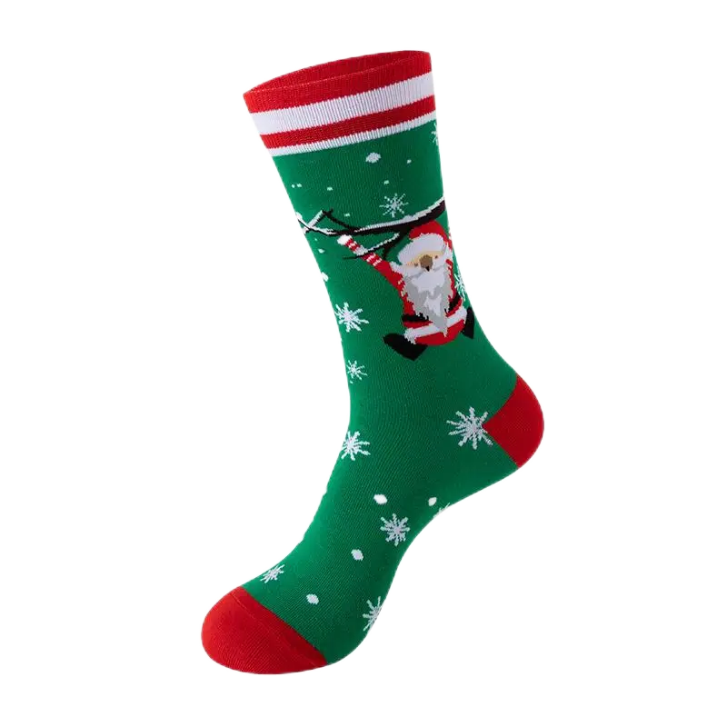 Sock Wollah – Kerstman op Skis Sock Wollah – Kerstman op Skis