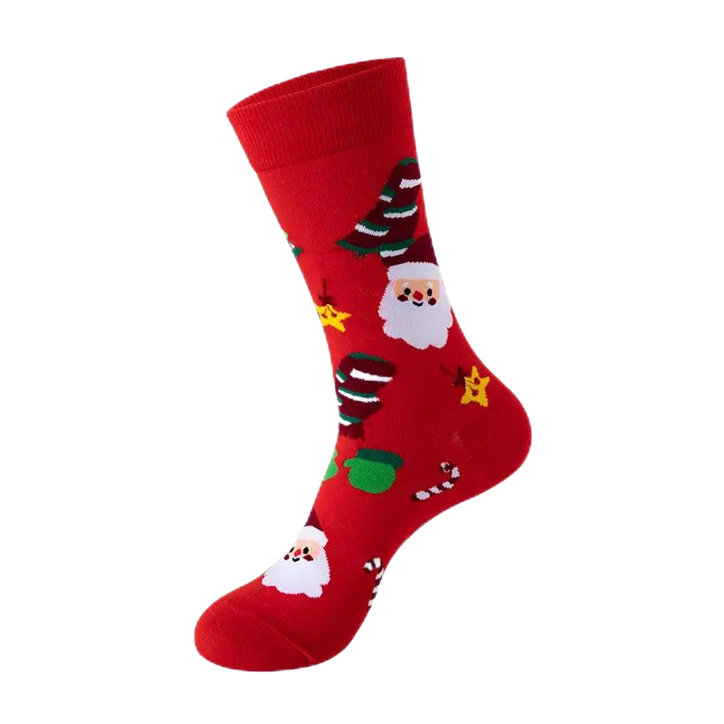 Sock Wollah – Kerstman op rood Sock Wollah – Kerstman op rood