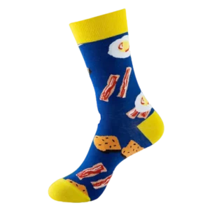 Sock Wollah – Ontbijt op blauw