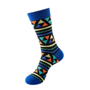 Sock Wollah – Tribaal blauw