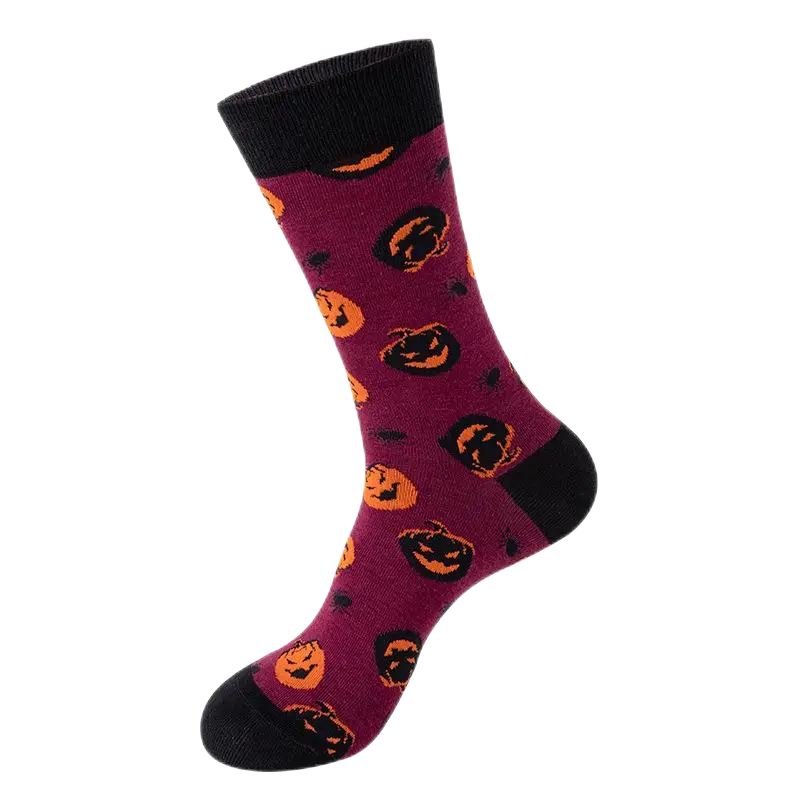 Sock Wollah – Halloween Pompoenen Sock Wollah – Halloween Pompoenen