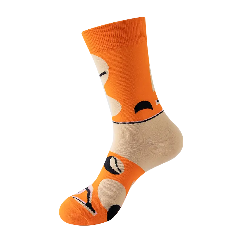 Sock Wollah – Sushi op oranje Sock Wollah – Sushi op oranje
