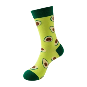 Sock Wollah – Avocado op Limoengroen
