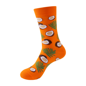 Sock Wollah – Kokosnoten op oranje