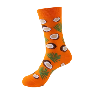 Sock Wollah – Kokosnoten op oranje