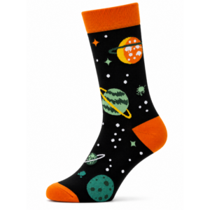 Sock Wollah – Planeten op zwart