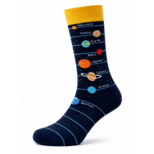 Sock Wollah – Planeten op zwart