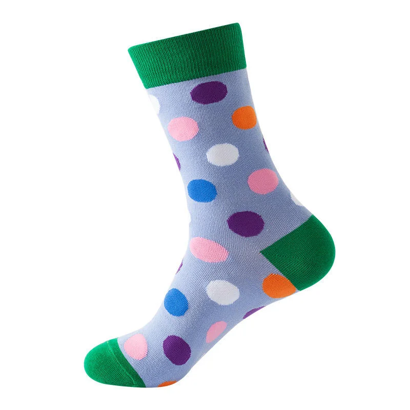 Sock Wollah – Grote Stippen op Lavendel Sock Wollah – Grote Stippen op Lavendel
