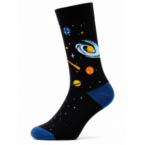 Sock Wollah – Planeten op zwart