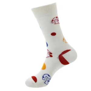 Sock Wollah – Retro Telefoons op wit