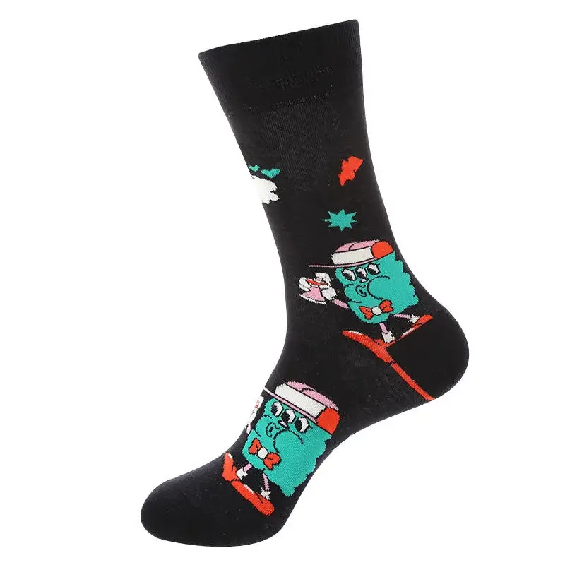 Sock Wollah – Monster op Skateboard Sock Wollah – Monster op Skateboard