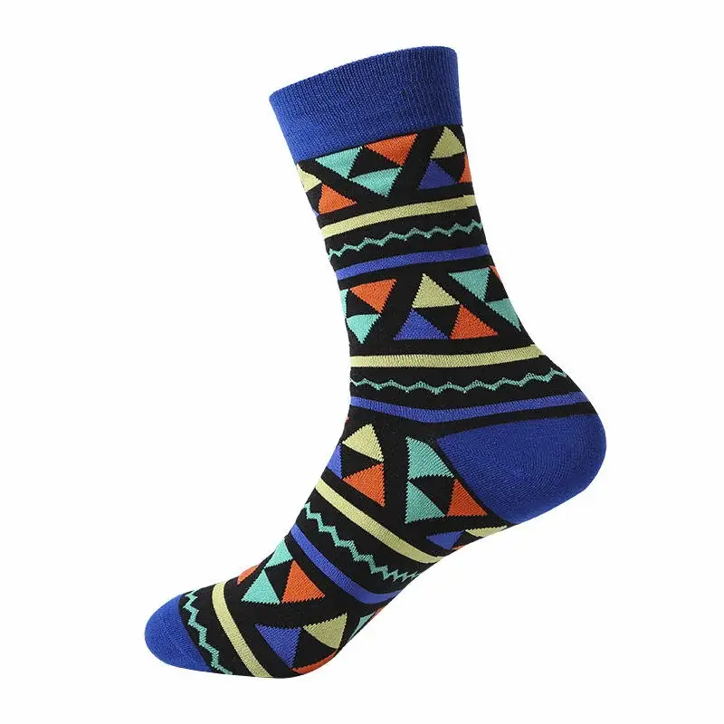 Sock Wollah – Driehoeken op zwart Sock Wollah – Driehoeken op zwart