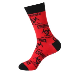 Sock Wollah – Biohazard op rood