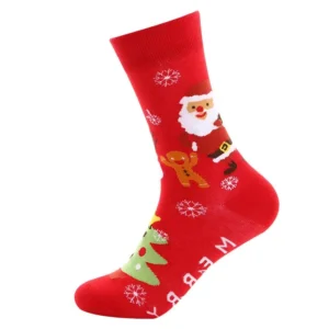 Sock Wollah – Kerst Mix op rood