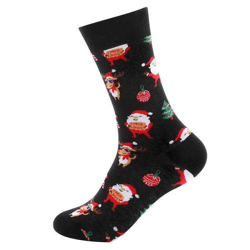 Sock Wollah – Kerst Mix op zwart Sock Wollah – Kerst Mix op zwart
