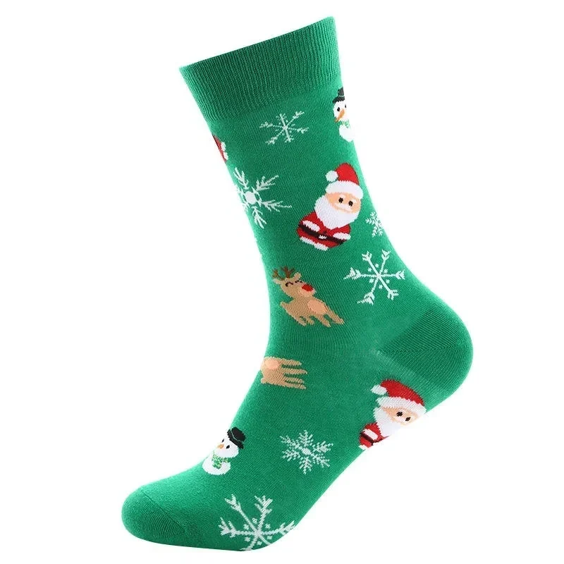 Sock Wollah – Kerst Mix op groen Sock Wollah – Kerst Mix op groen