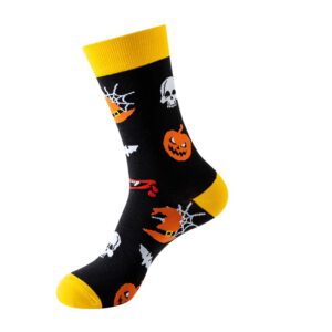 Sock Wollah – Halloween op zwart