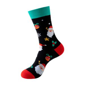 Sock Wollah – Kerstman op zwart