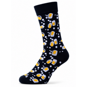 Sock Wollah – Sokken met Gevulde Bierpullen op zwart