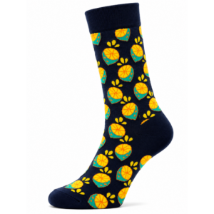 Sock Wollah – Lemon's op zwart