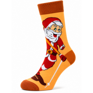 Sock Wollah – Kerstman op zalmroze